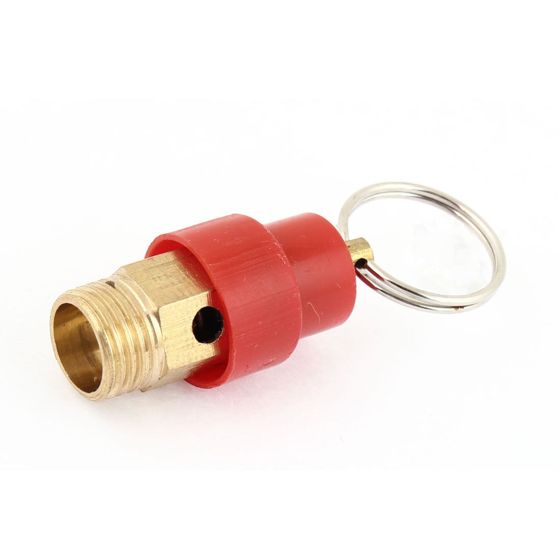 Red Air Compressor 1/4"PT Thread Safety Pressure Relief Valve