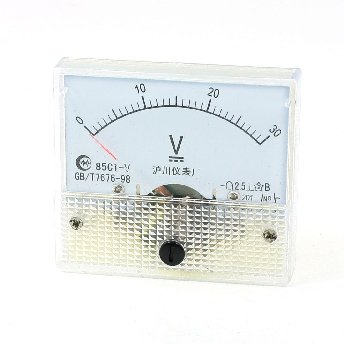 85C1-V Class 2.5 Analog Voltage Meter DC 0-30V Voltmeter