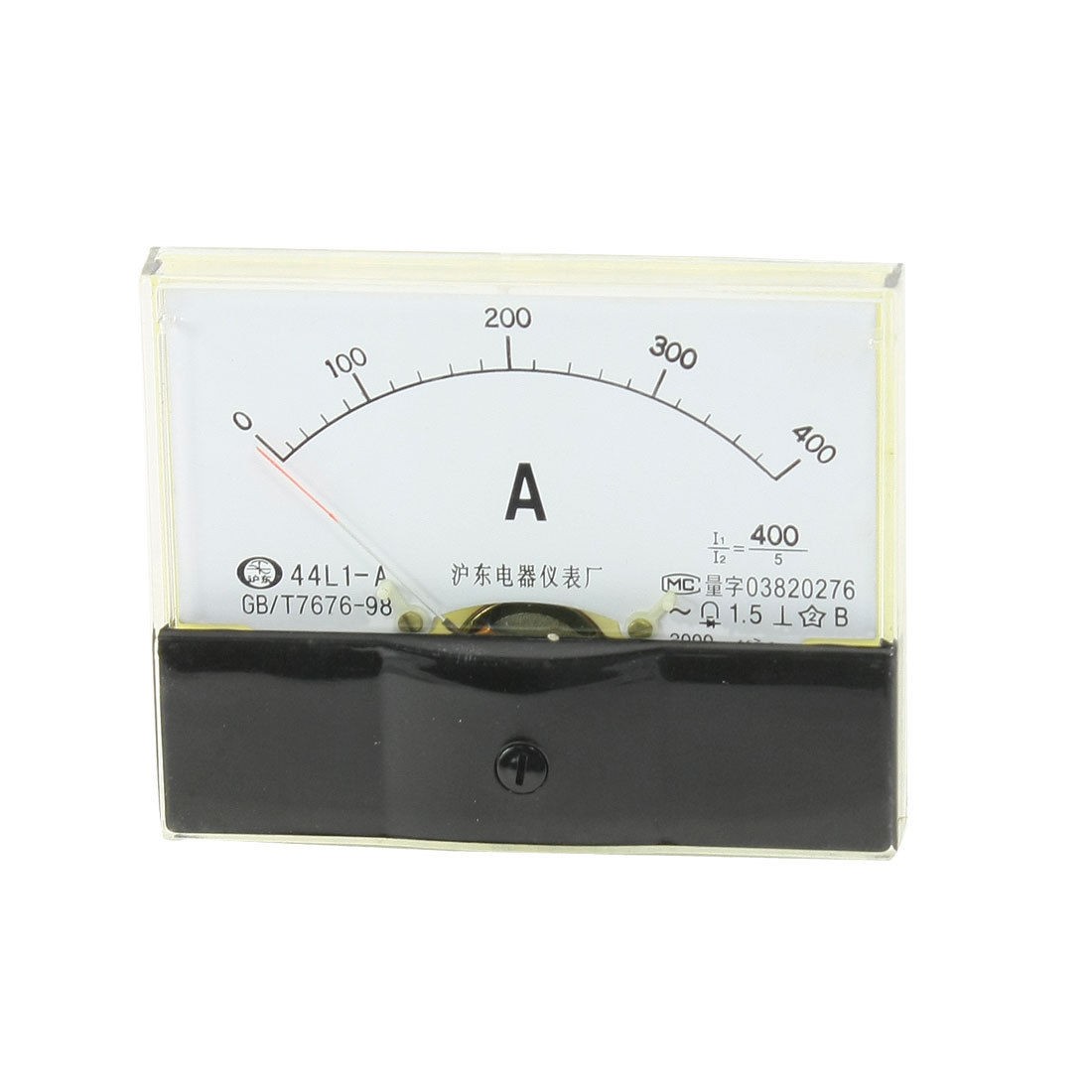 Class 1.5 44L1-A AC 0-400A Rectangle Analog Panel Ammeter Gauge