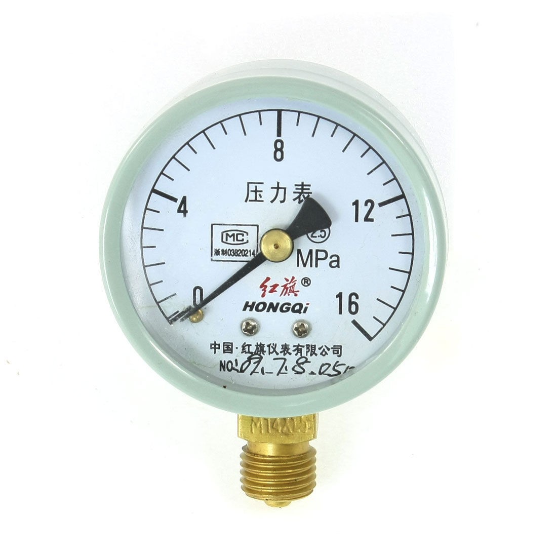 13mm Male Thread 0-16 Mpa Compound Gauge for Air Water