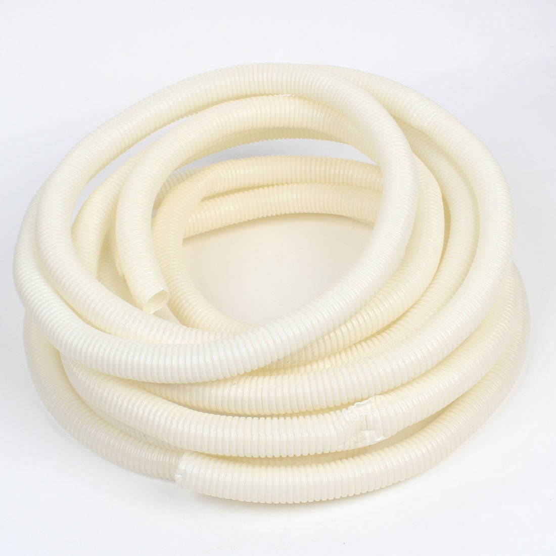 8.3 Meters 20mm Dia Plastic Flame Corrugated Hose White
