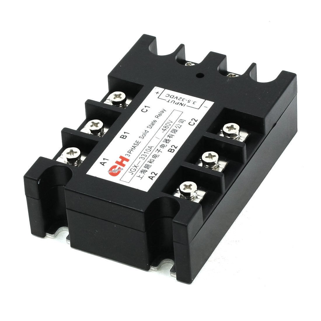 3.5-32VDC Input 480VAC 10A Output DC/AC Three Phase SSR Solid State Relay