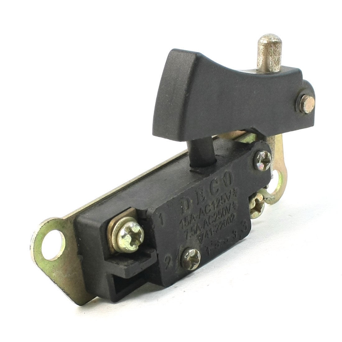 Angle Grinder Manual Lock Trigger Switch AC125V/15A AC250V/7.5A for LG 180