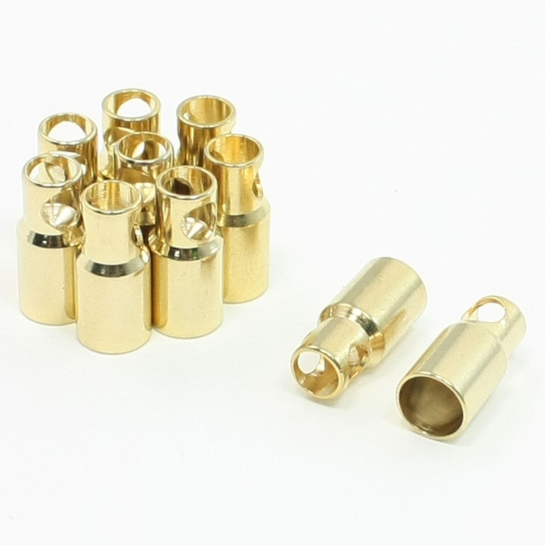 10 Pcs Female Bullet Connector Plug Repair Part 6mm for RC DIY