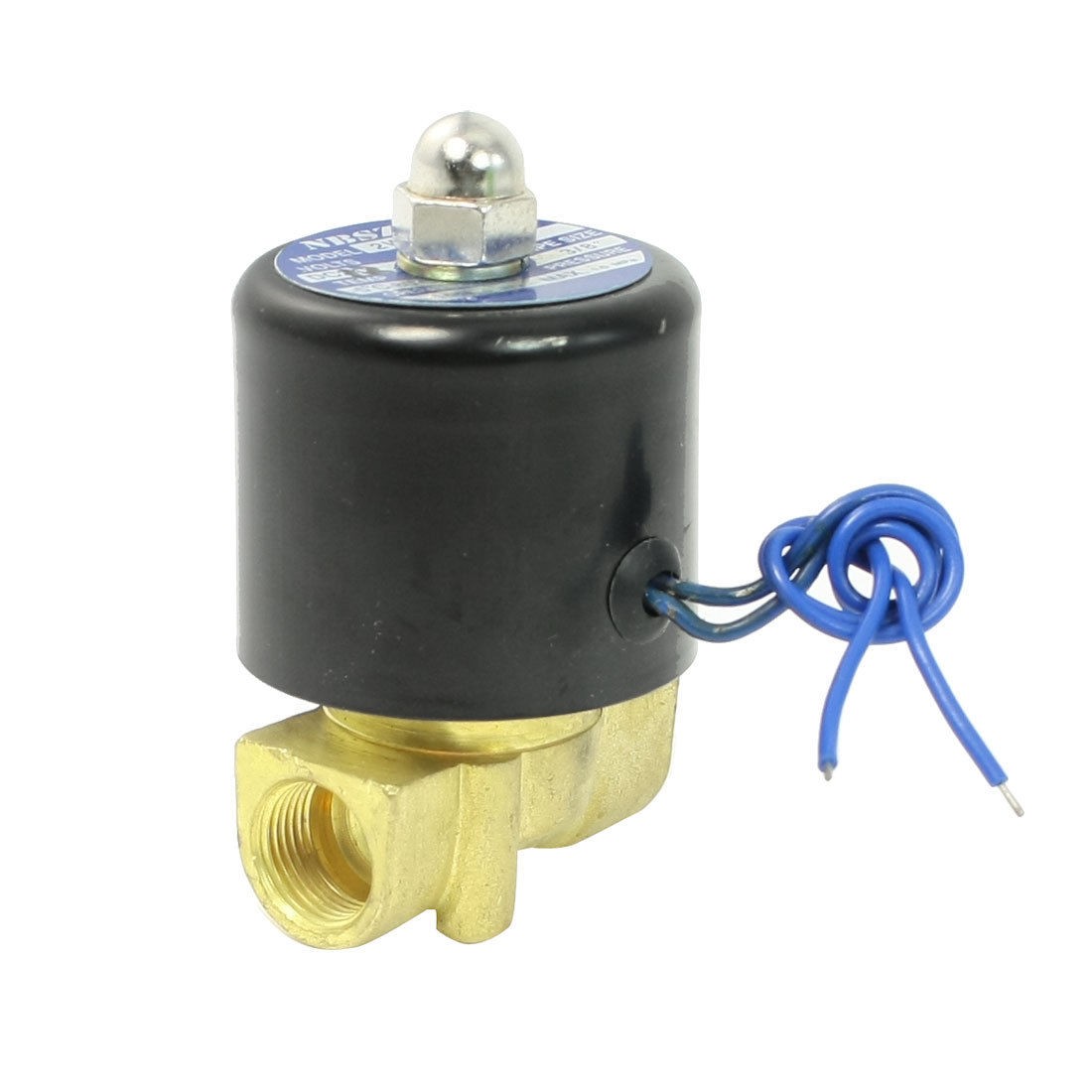 3 8" Port 2 Position Water Air Oil Solenoid Valve DC 12V