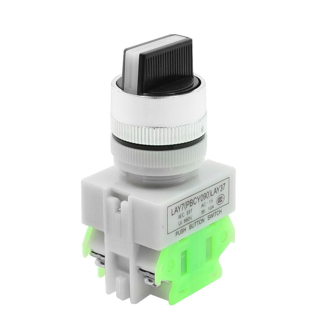 DPST Rotary Three Position Selector Switch Power Ignition 10A 660V AC