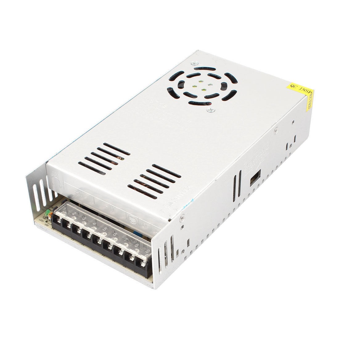 Automatic Cooling Fan 110/220VAC to 24VDC 15A 360W Switch Power Supply Adapter