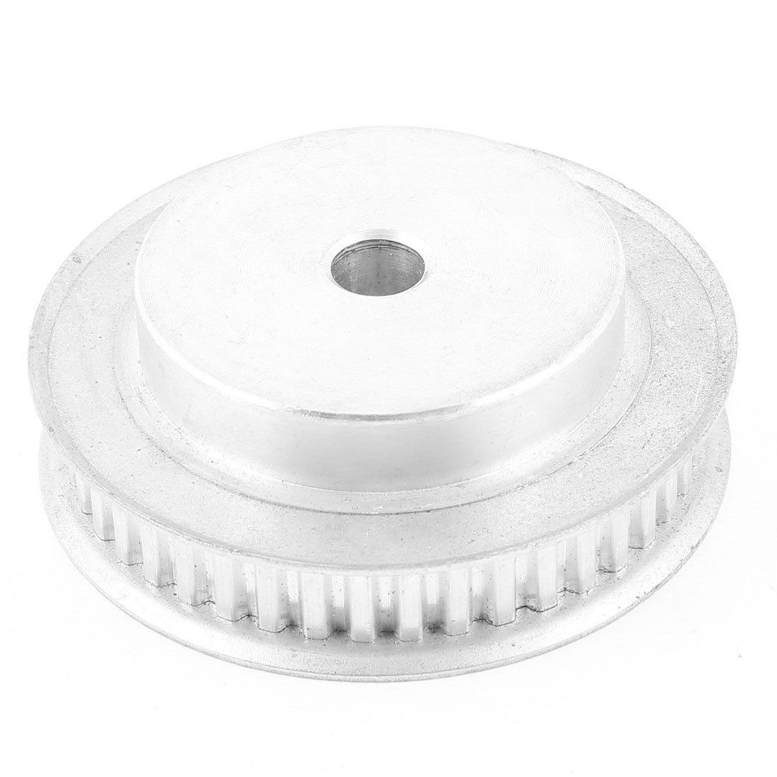 11mm Width Groove Belt 44 Tooth 77mm x 25mm Alloy Timing Pulley Silver Tone
