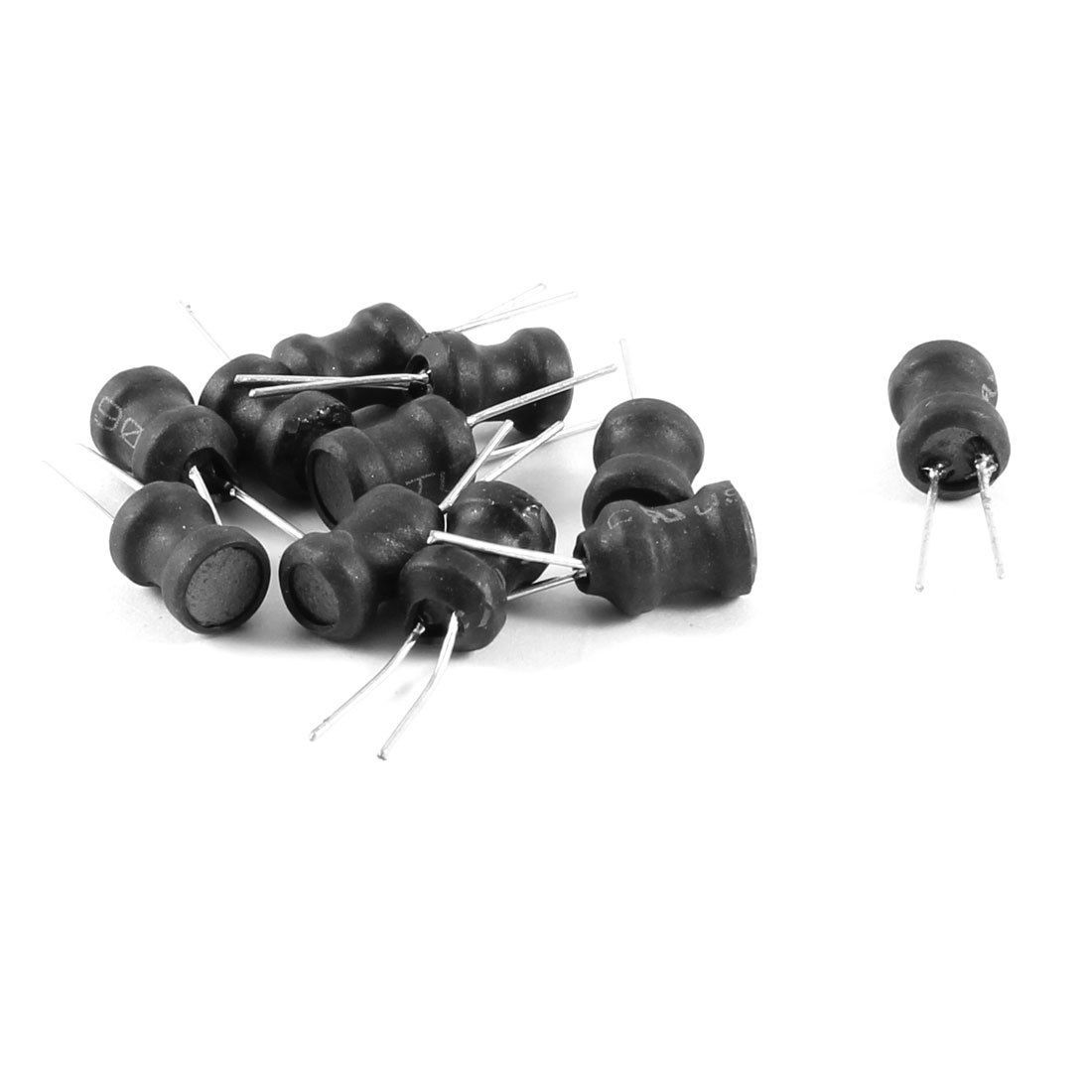 10X Axial Leaded Power 6x8 6mm x 8mm Plug in Inducers 3.8MH