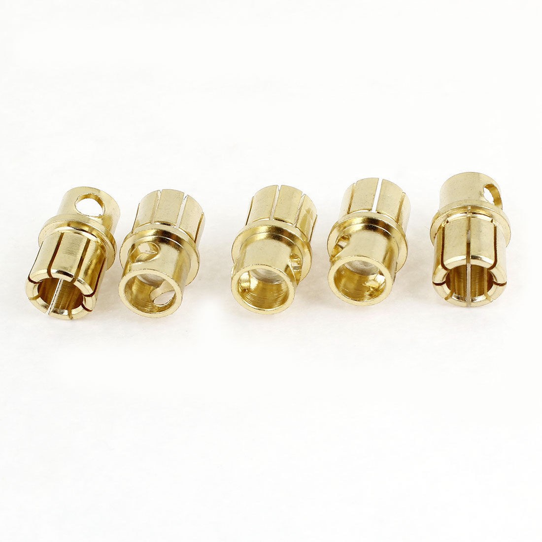 RC Model Toys 5mm Inside Dia Banana Plug Bullet Male Connector 5 Pieces