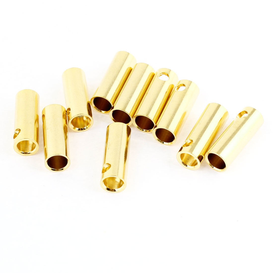 5mm Inside Dia Female Banana Plug Bullet Connector Replacement 10 Pcs