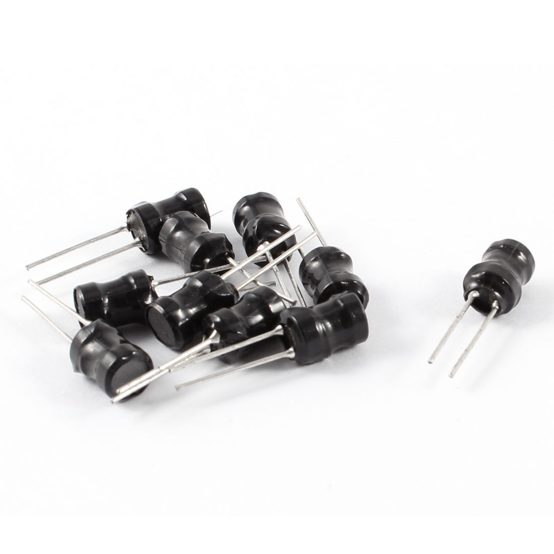 10pcs Axial Leaded Power 6x8 6mm x 8mm Plug in Inductors 47uH