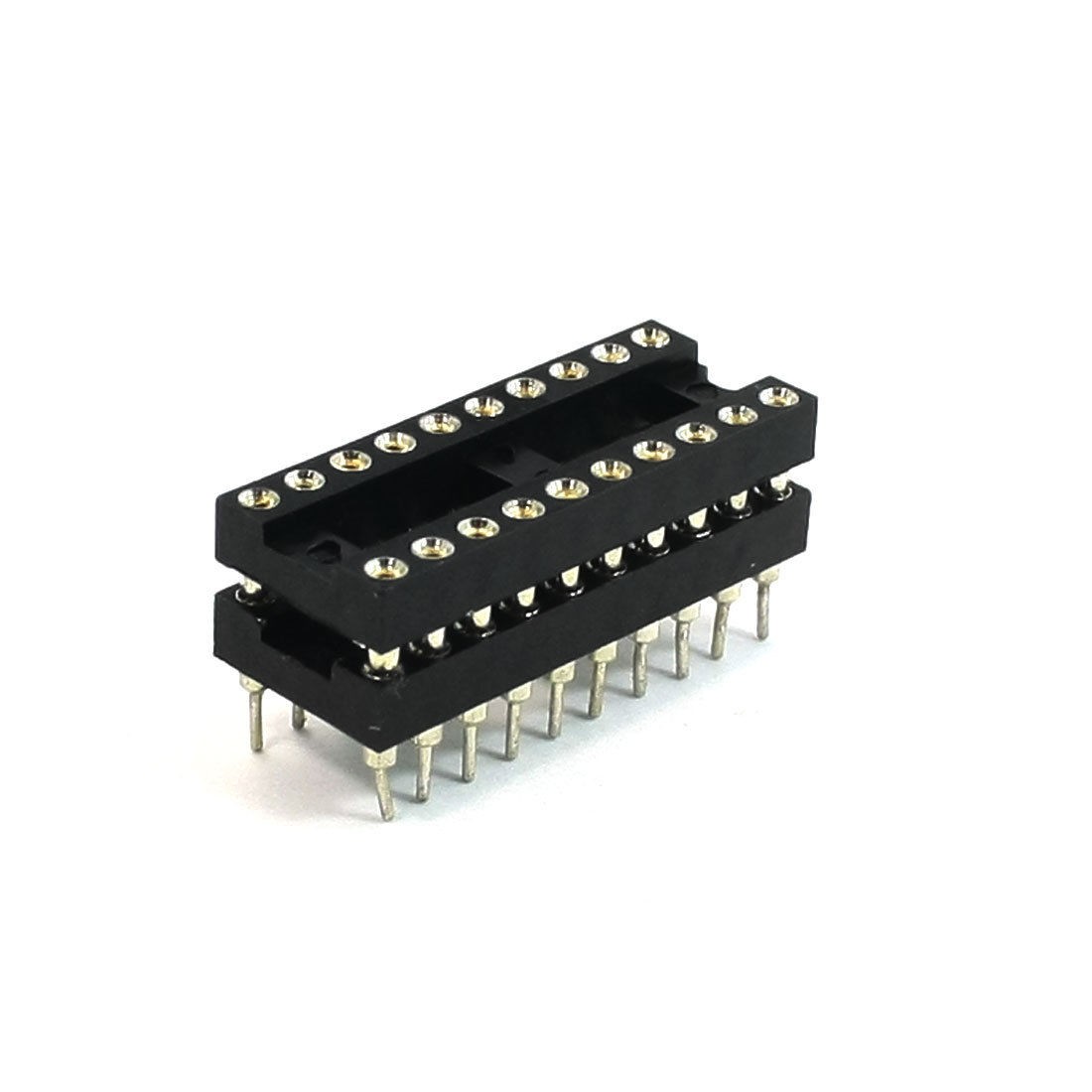 2mm Pitch Open Frame Double Row 20 Pin IC Socket Connector