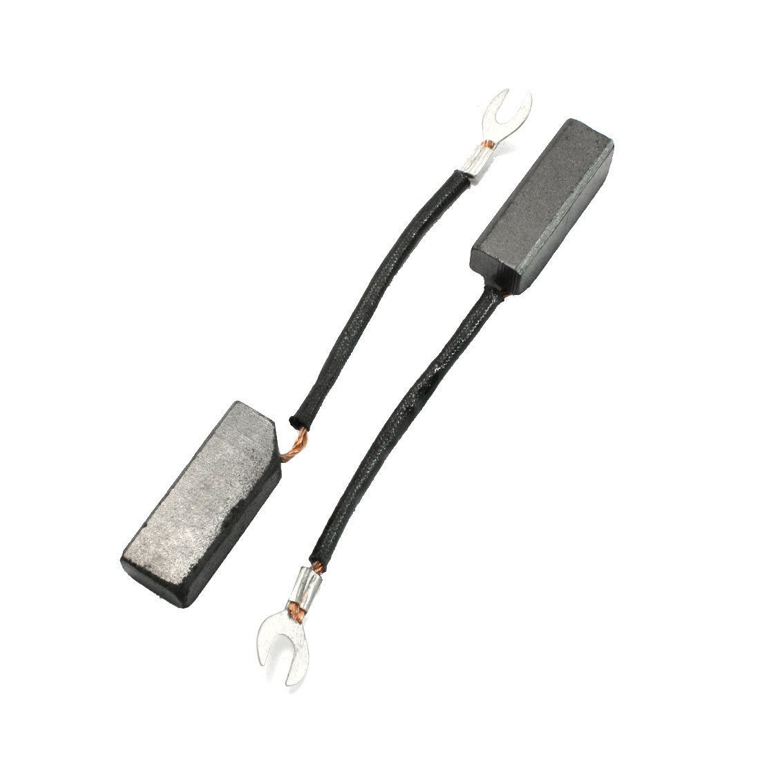2 Pcs Carbon Brushes Electric Motor Maintenance Parts 10 x 12 x 32mm