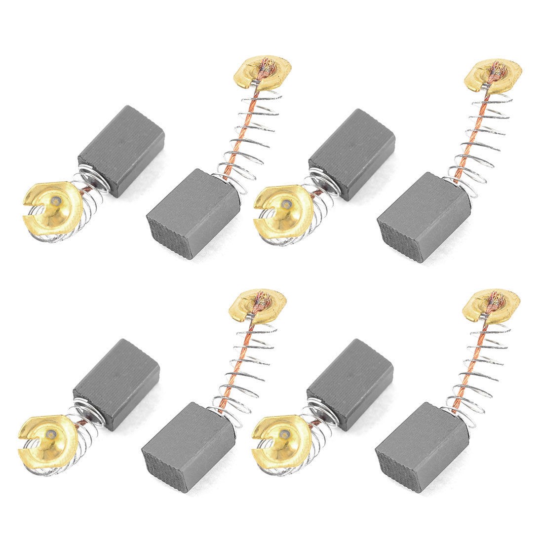 8 Pcs Spare Parts 6mm x 9mm x 12mm Carbon Brush for Dust Collector