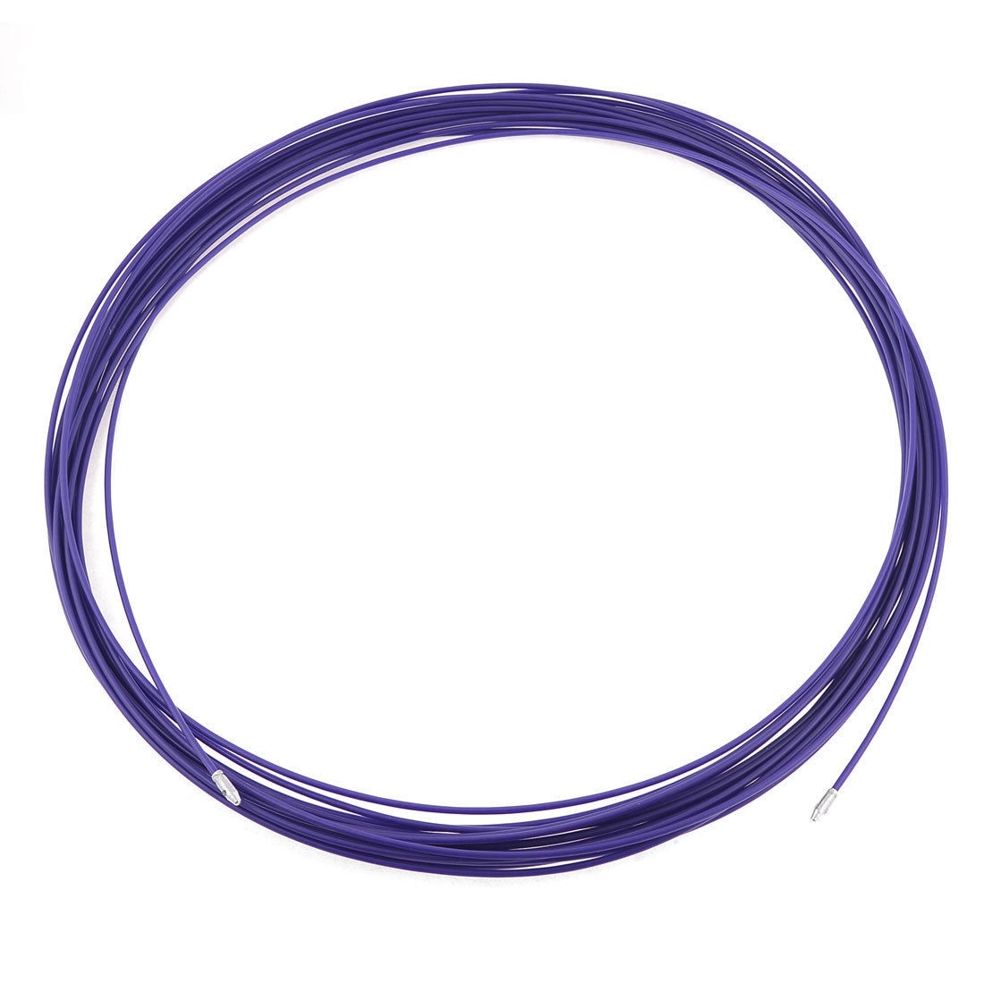 20 Meter Long 3.5mm Dia Purple Plastic Draw Tape Through Conduit Cable Puller