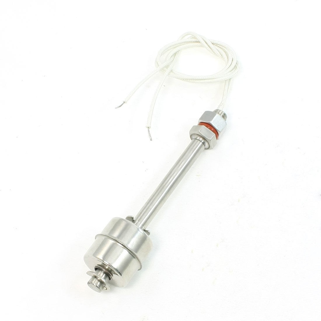 Vertical Liquid Water Level Sensor Stainless Steel Float Switch 12cm Long