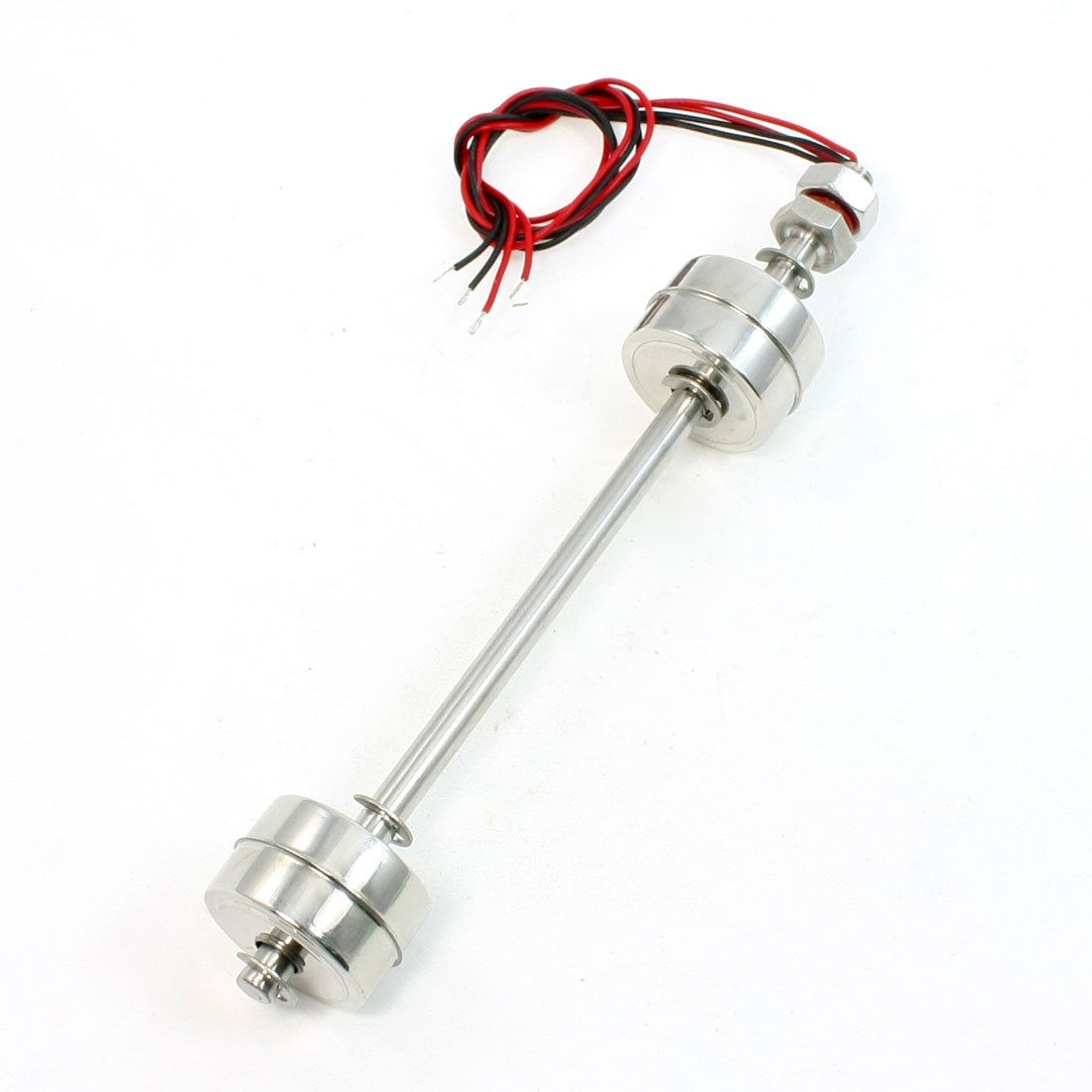 9.5mm Thread Water Level Sensor Vertical Floating Ball 22cm DC100V 0.5A 10W