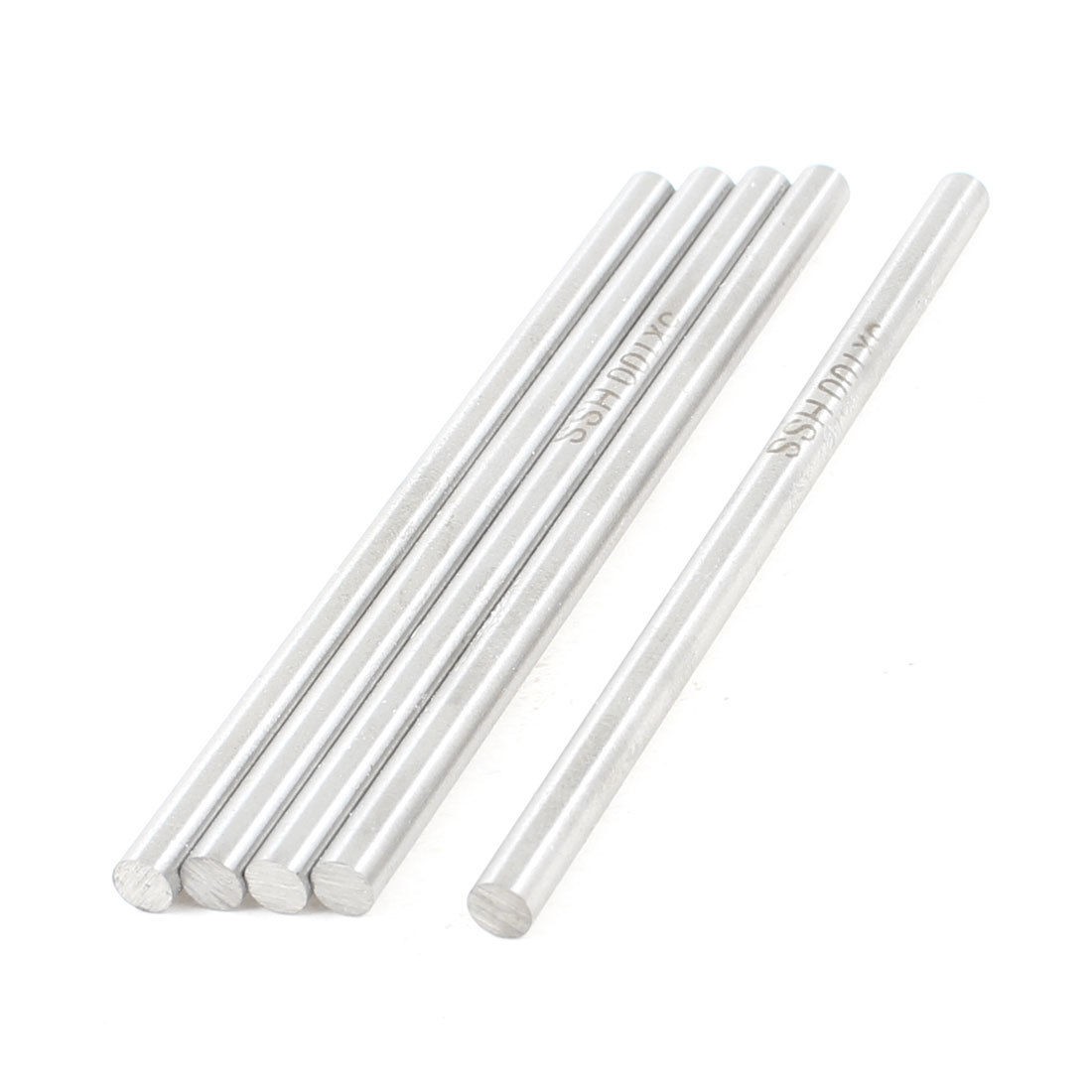 5 Pieces 5mm x 100mm Machine Drilling Tool HSS Turning Lathe Bar