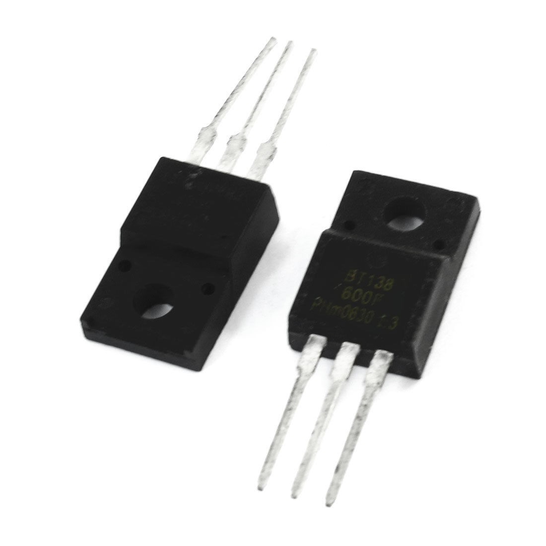 2 Pcs BT138-600F 600V 12Amp High Switching Speed Silicon Transistor