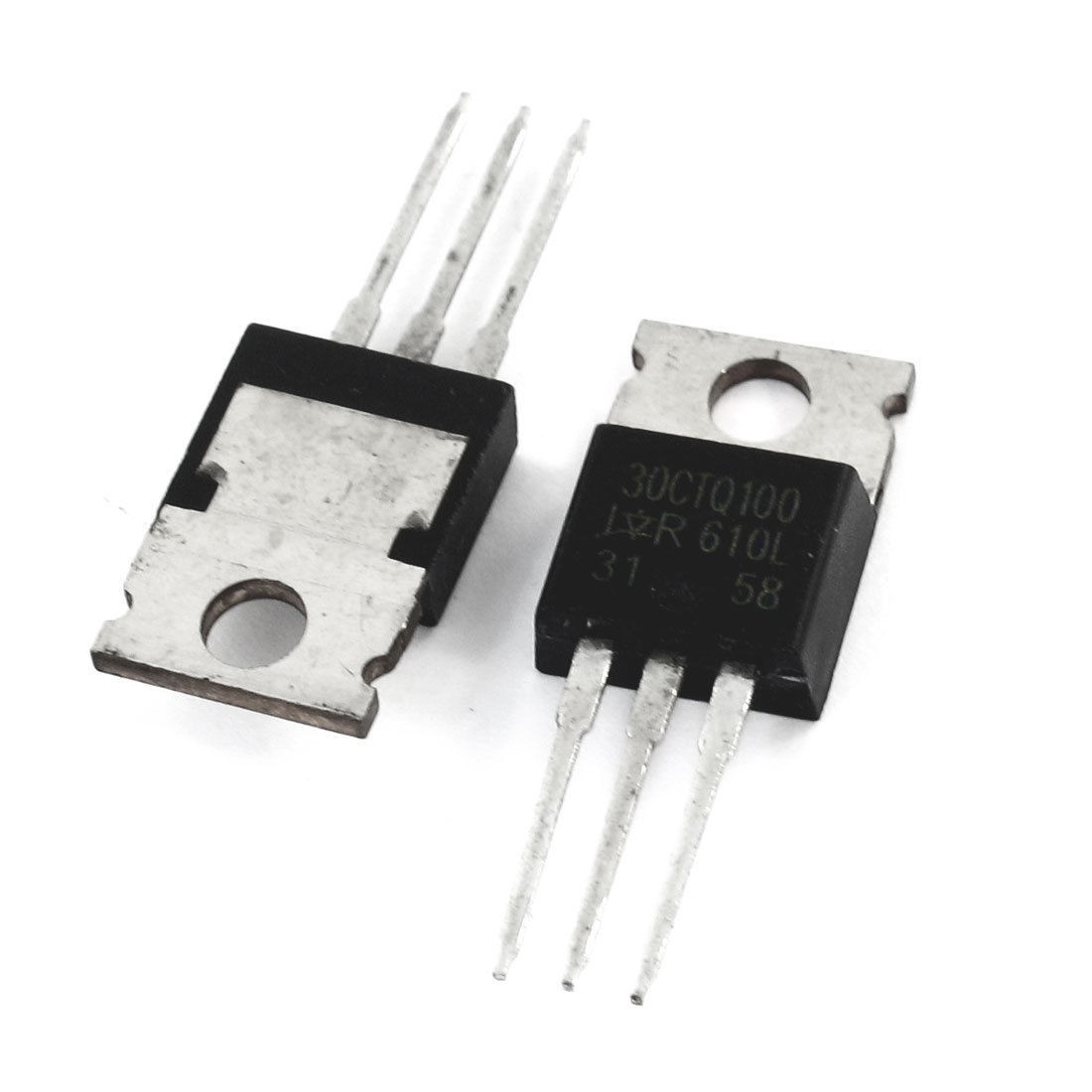 2 Pcs 30CTQ100 100V 30Amp High Switching Speed Silicon Transistor