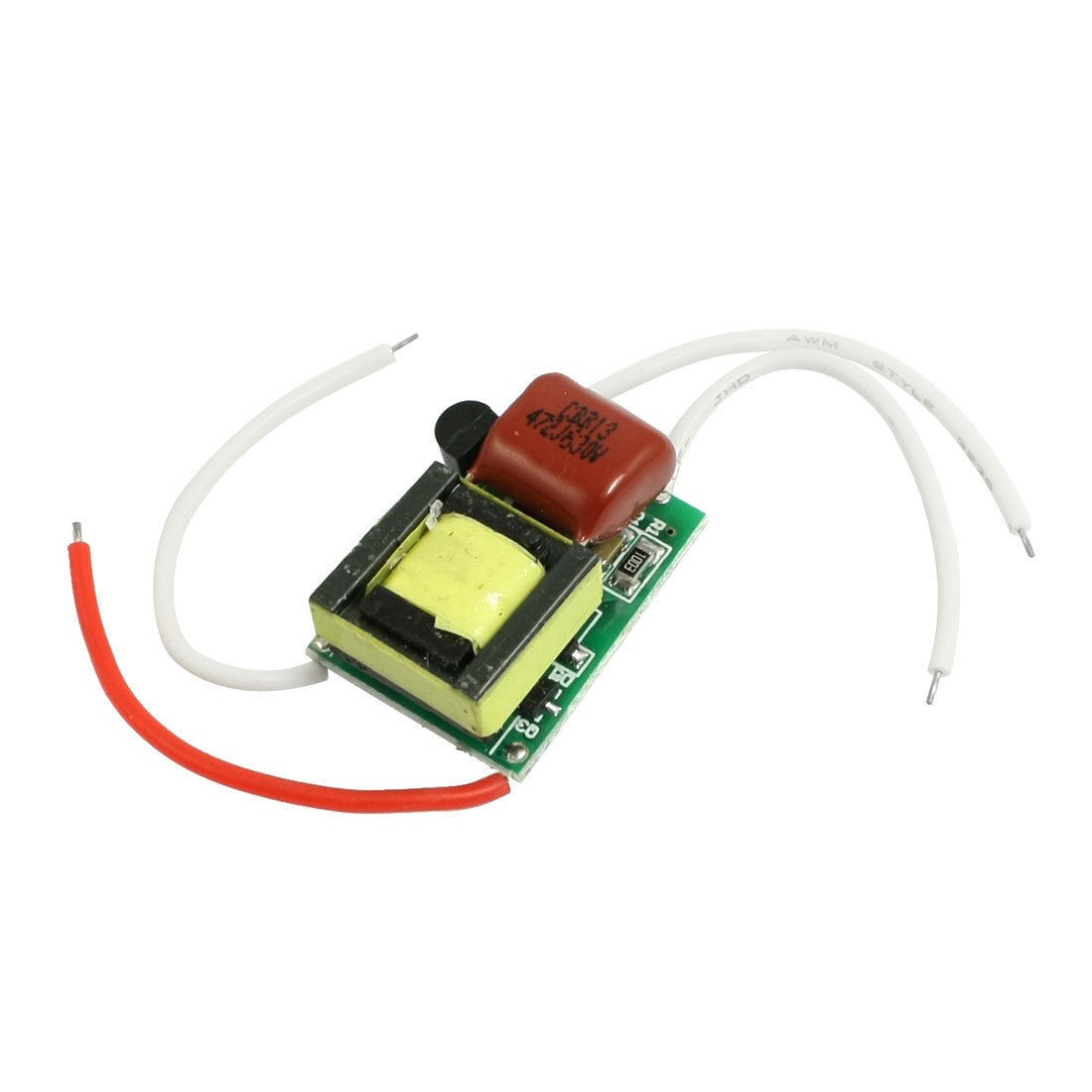 AC 200-250V DC 5-12V 300mA Power Supply Transformer for 3 x 1W LED Light