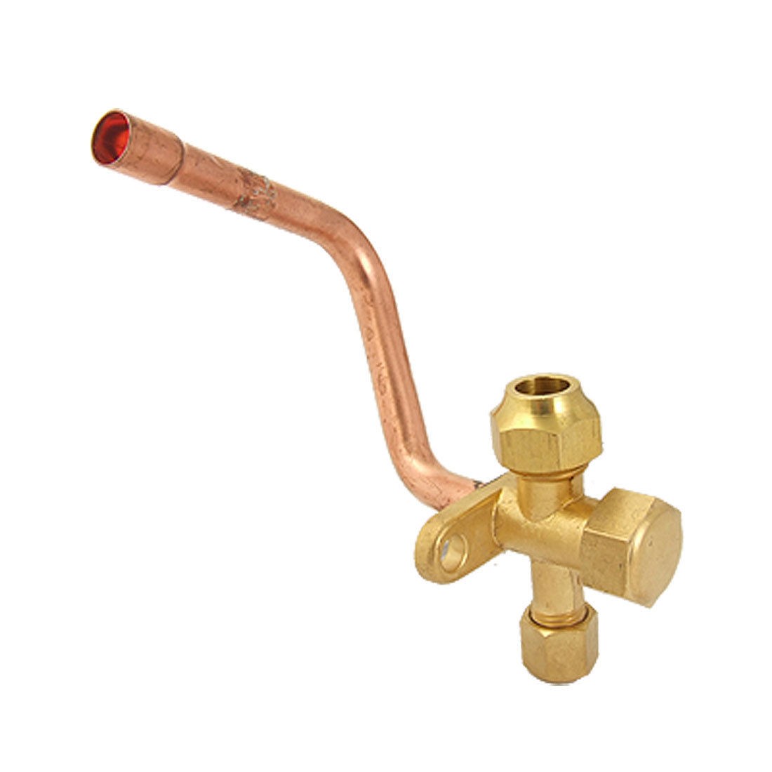 Air Conditioner Parts 3 Way 3mm Hex Inlet Service Valve