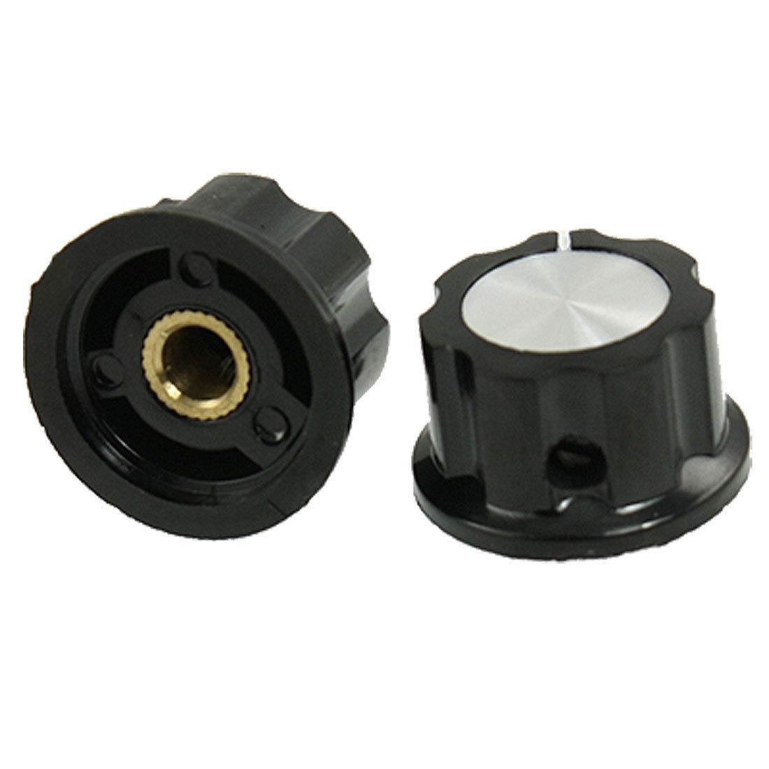 Replacement Volume Control 15/64" Split Shaft Potentiometer Knob 2 Pcs