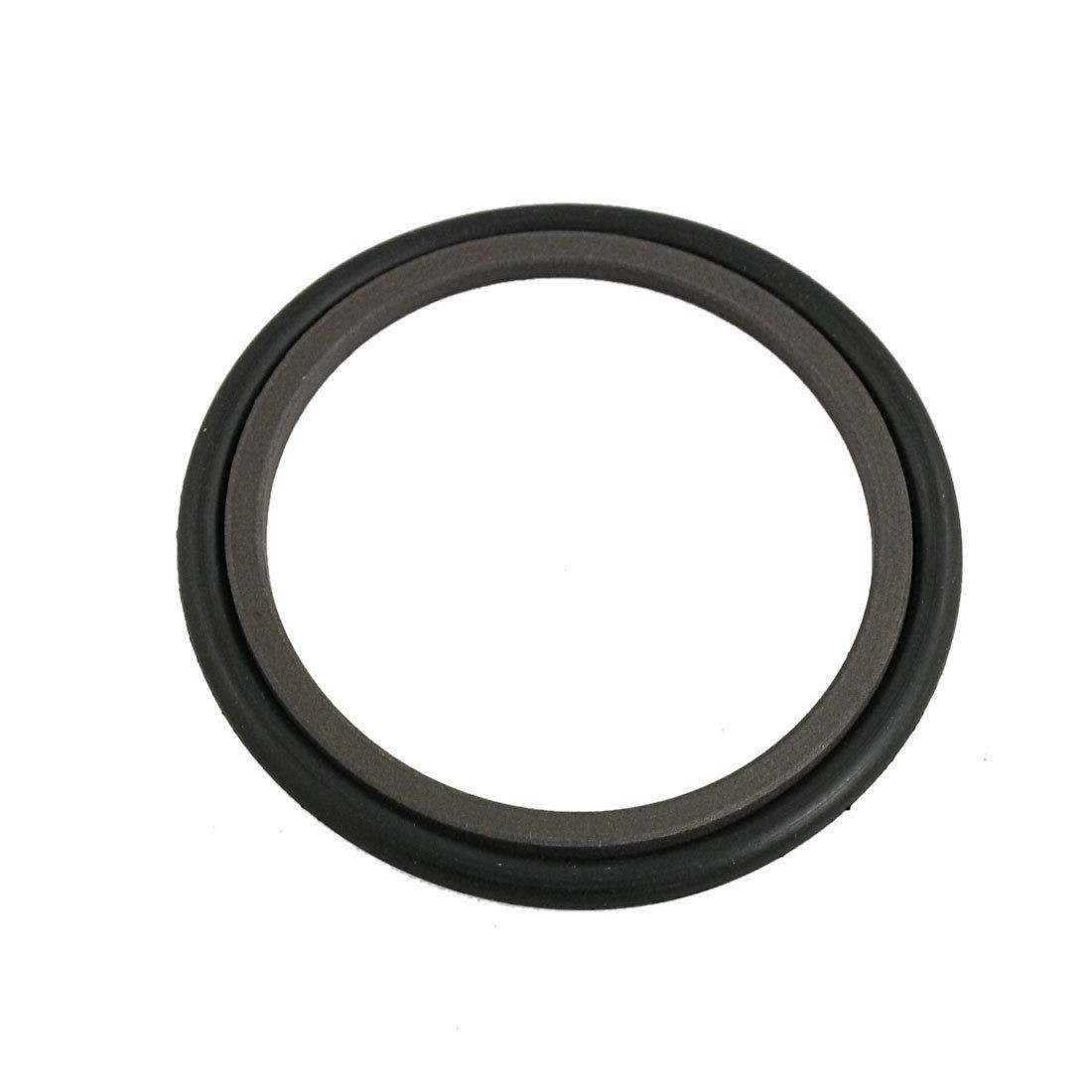 Black Brown 42mm x 53mm x 3.3mm NBR PTFE Rod Step Seal Ring