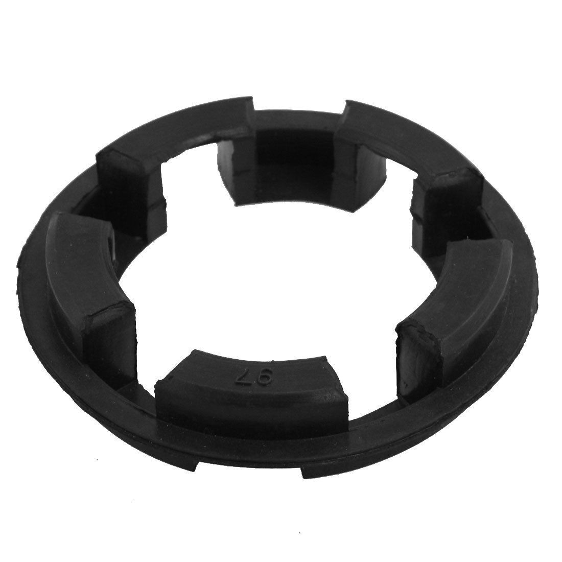 97mm x 65mm x 22mm Shaft Coupling Cushion Spider Insert Black