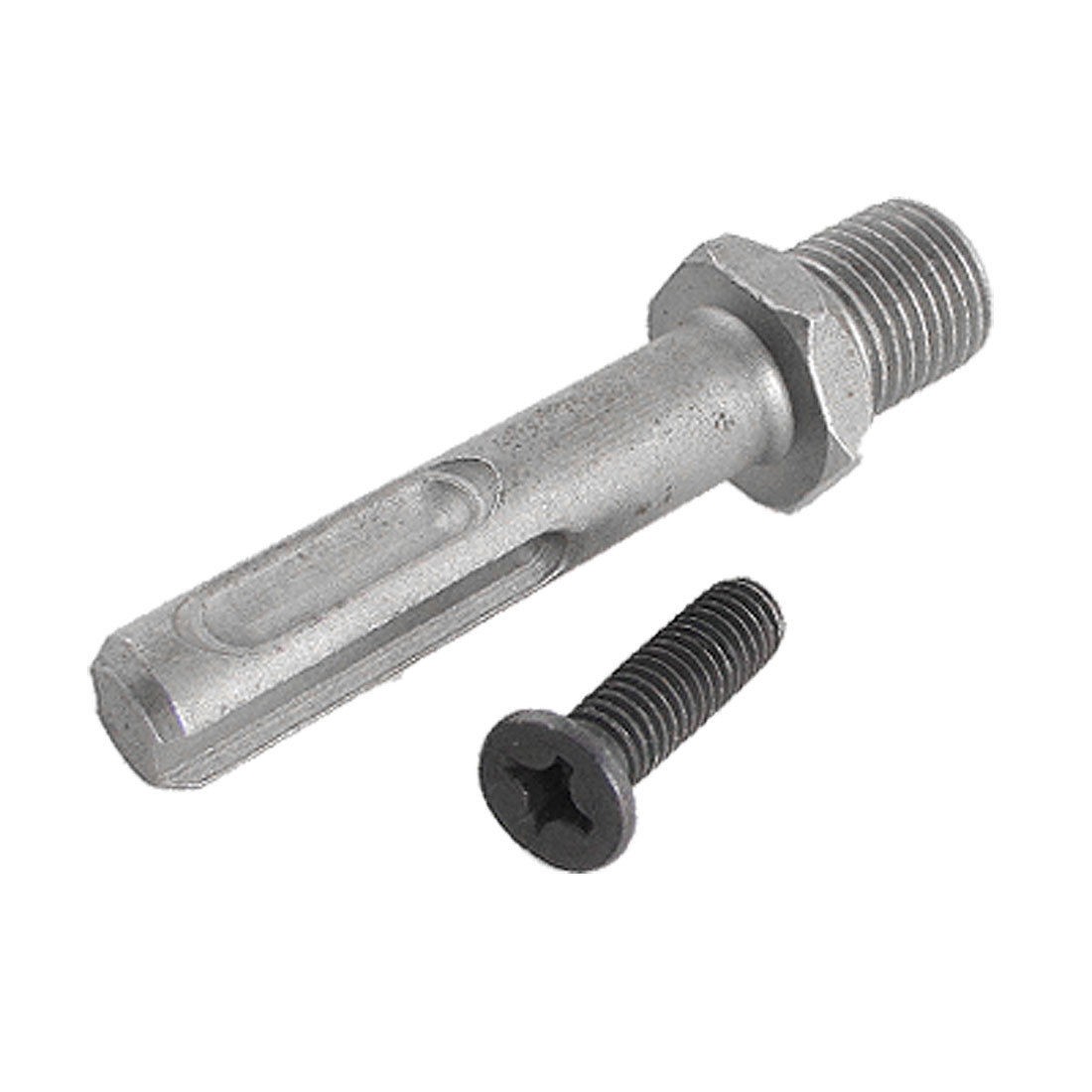 1/2" Dia Thread Plus Shank Drill Chuck Adapter w Screws
