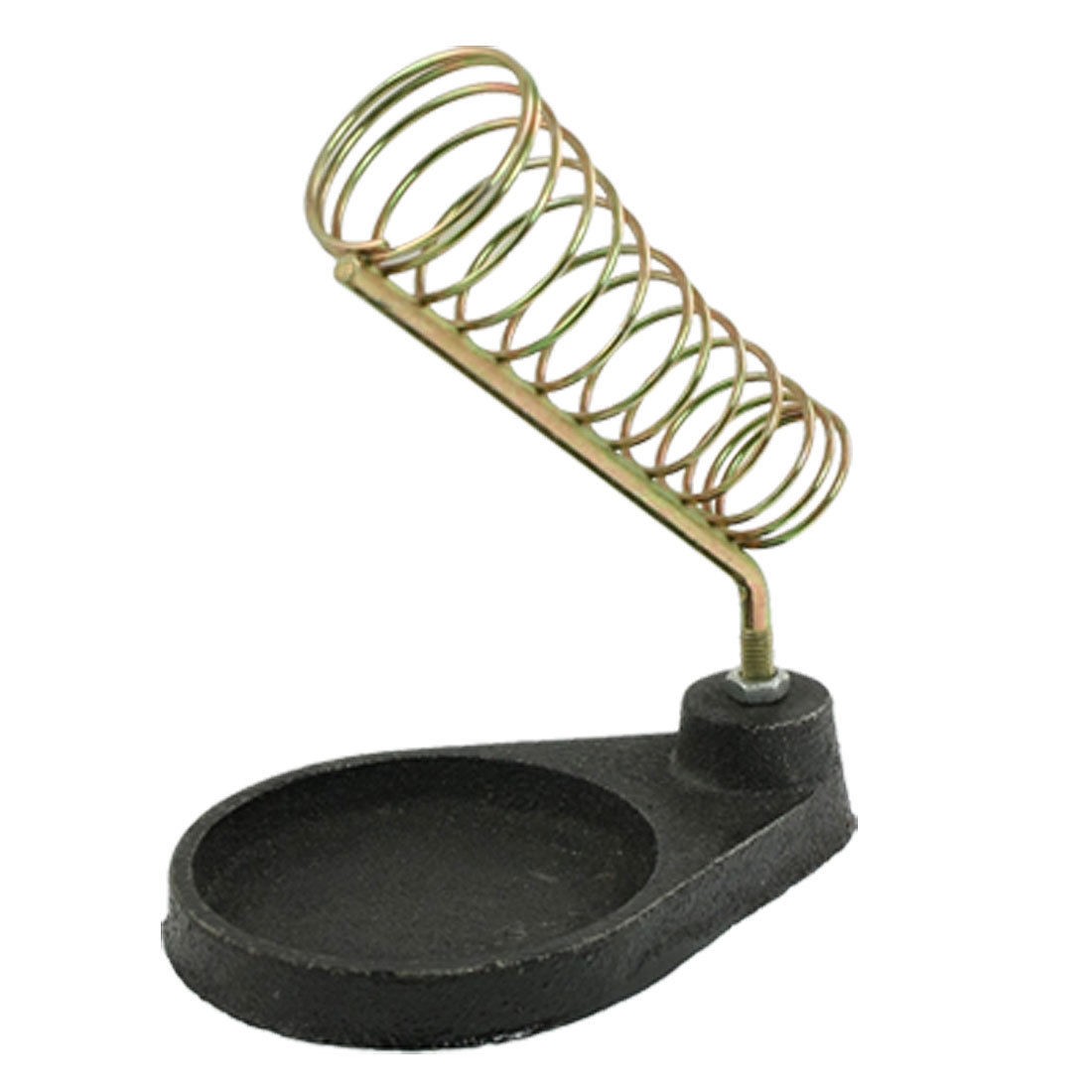 Round Base Detachable Spring Solder Soldering Iron Stand Holder
