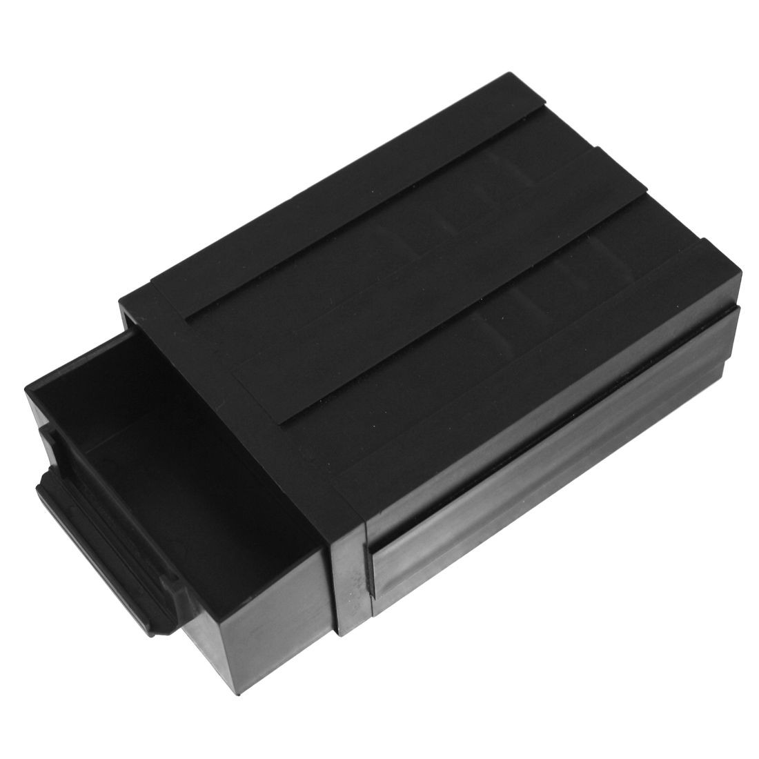 Plastic Drawers Electronic Components Box Laboratory Storage Box Blk