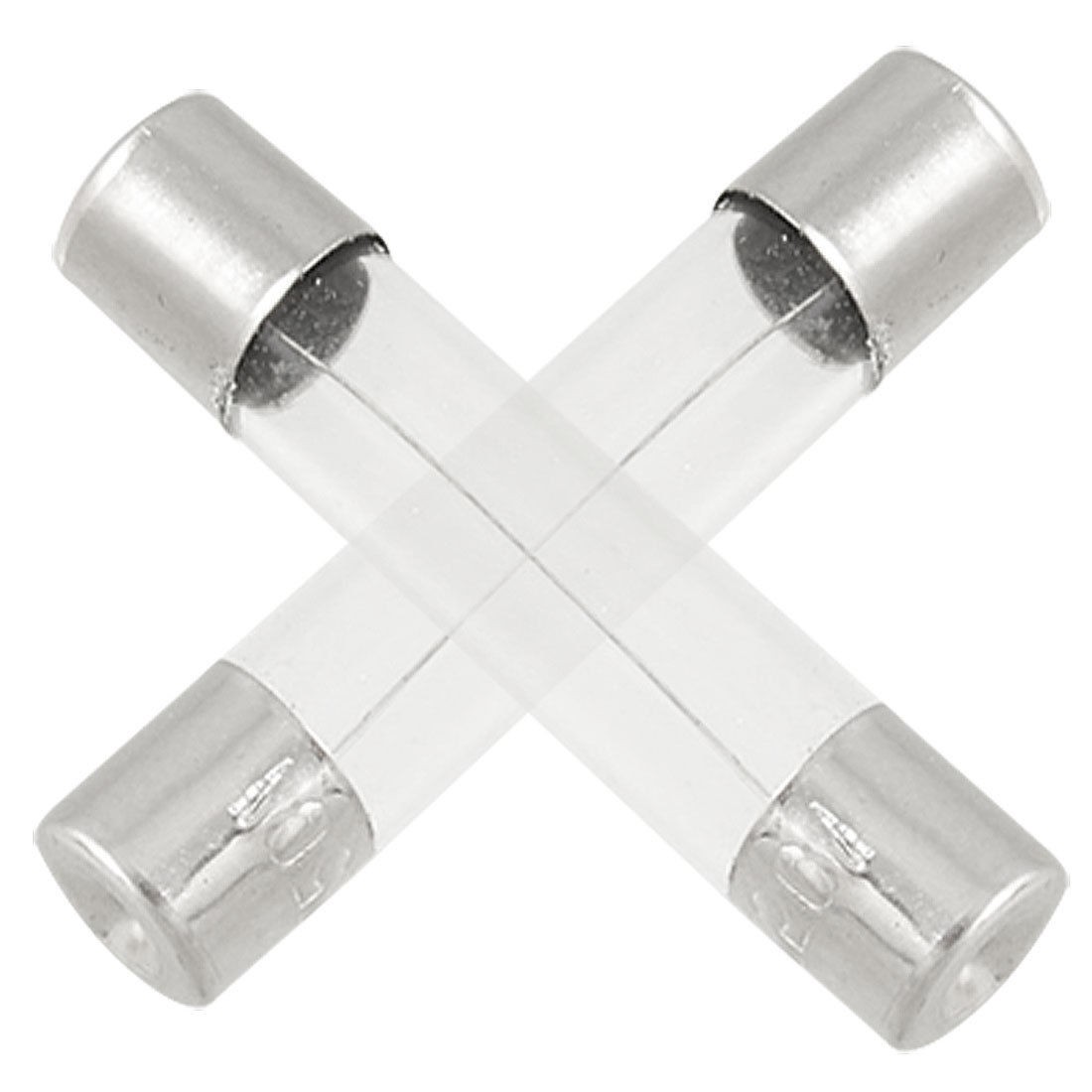 100 x 250A 3A 6 x 30mm Cylinder Glass Tube Fuses Fast Blow