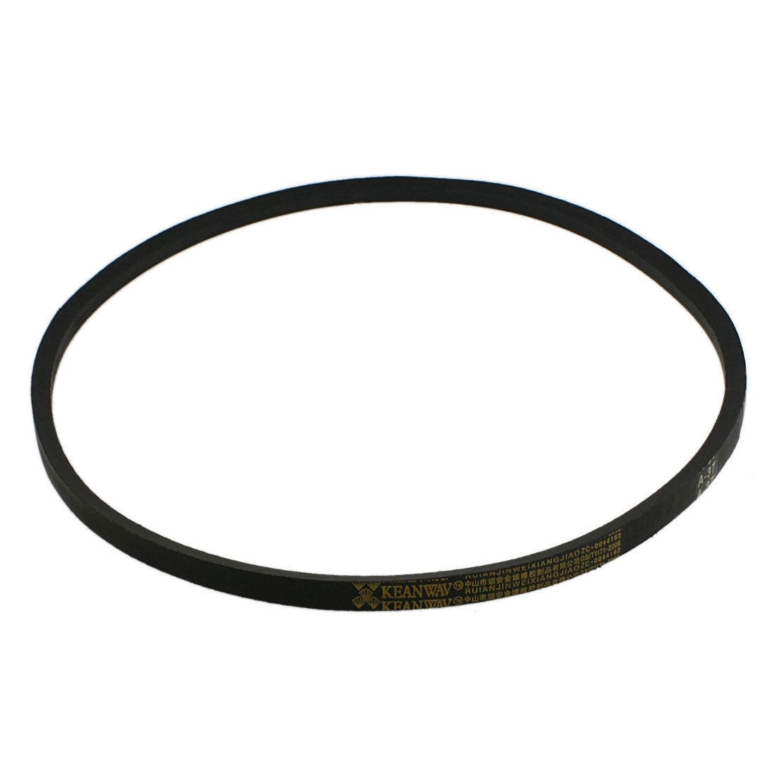Machinery Drive Band A Type Rubber V Vee Belt Black 13mm x 950mm