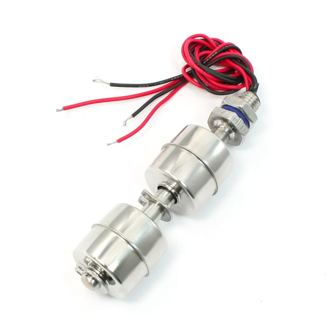 Tank Pool Liquid Water Double Balls Sensor Stainless Steel Float Switch