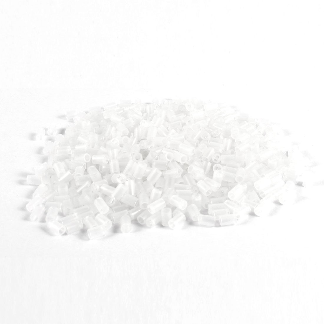 600 Pcs White Nylon PCB LED Spacer Support Cylindrical 2.5mm x 4mm x 6mm
