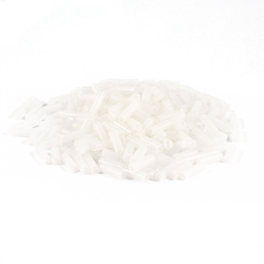 300 Pieces White Cylindrical Nylon 66 LED PCB Board Spacer Support 5mm x 15mm