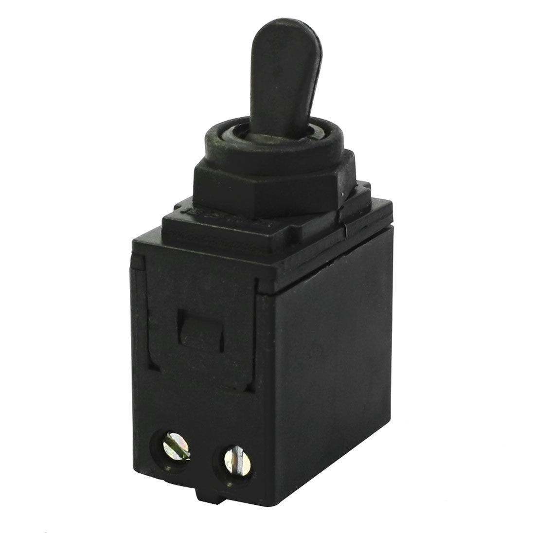 AC 250V 6A DPST 4 Terminals Self Locking 2 Position Toggle Switch