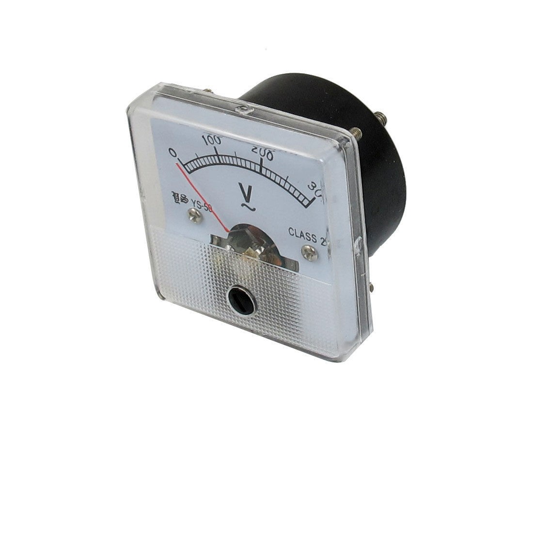 AC 0-300V Voltmeter Voltage Panel Meter w Installing Parts