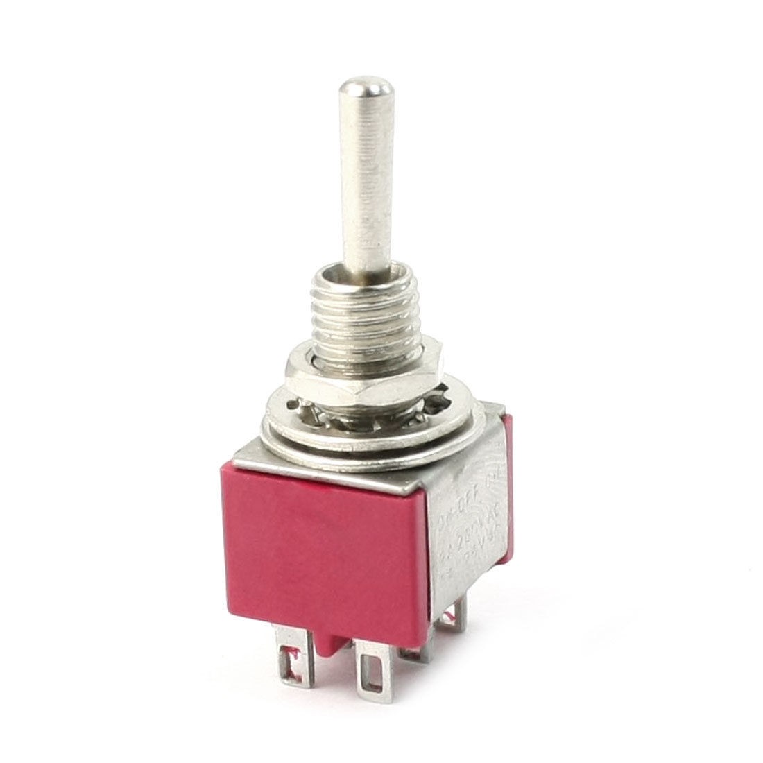 250VAC 2A 125VAC 5A 3 Position ON/OFF/ON DPDT Latching Toggle Switch