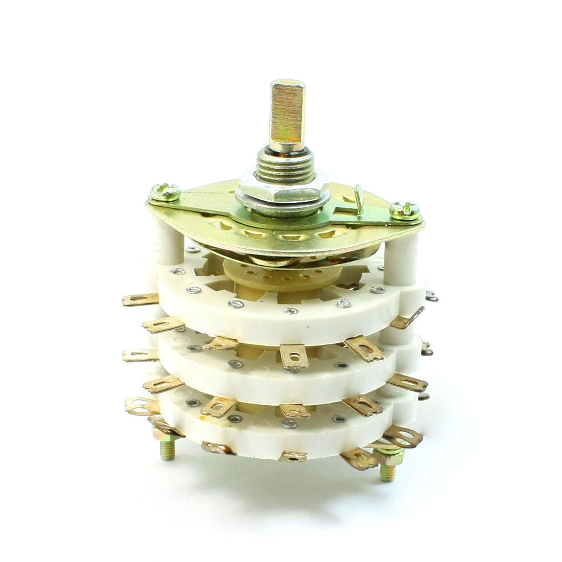 CT-11/3 10mm Dia Thread 3P11T 3 Deck Band Channel Rotary Switch Selector