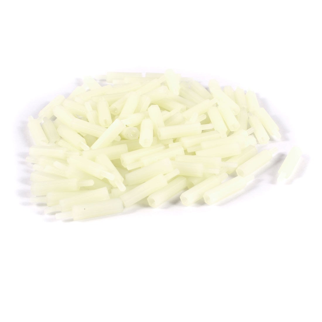 120 Pcs M2 x 20mm + 10mm Hex Hexagonal Threaded Spacer Support