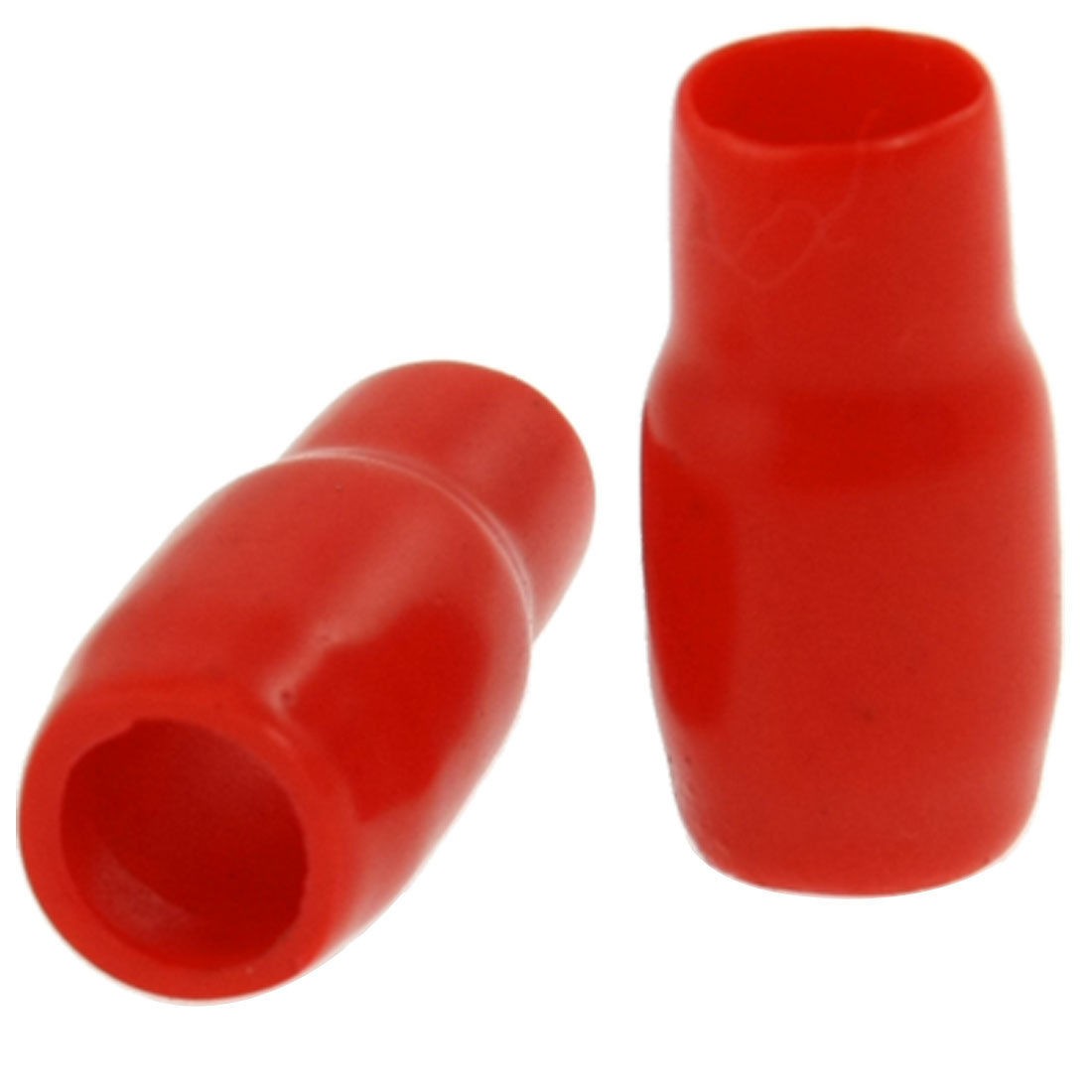 50 Pcs Red Soft Plastic Battery Terminal Boots Insulating Covers
