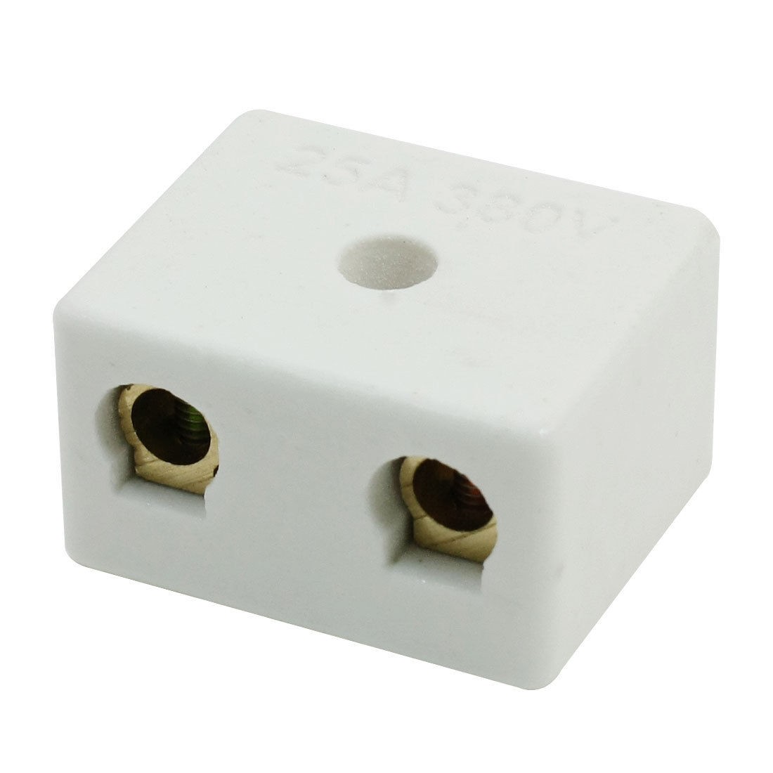 25A 380 Volts Insulation High Temp Porcelain Ceramic Terminal Block 2W5H