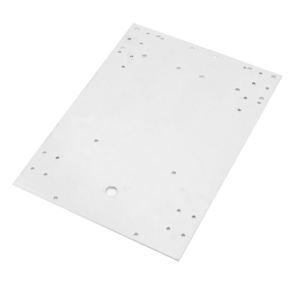 Silver Tone Aluminum Alloy Smart Car Chassis 225mm x 160mm