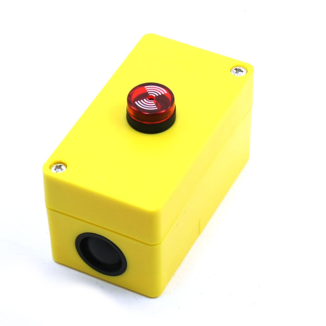 AC/DC 24V 22mm Rewirable Hole Plastic Housing Buzzer Alarm Station