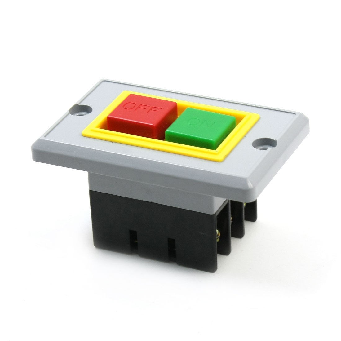 ON/OFF Start Stop Self-Locking Power Control Pushbutton Switch 380VAC 5A