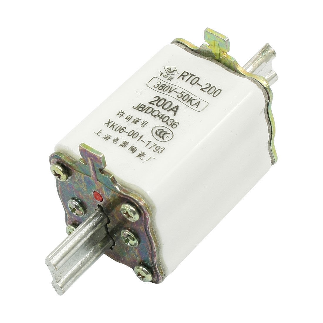 Short Circuit Protection Ceramic Fuse Link 380VAC 50kA 200A RTO-200