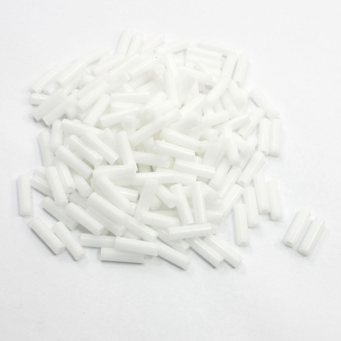 200 Pcs White Cylinder Shape Round Hollow Hot Extrution Bar